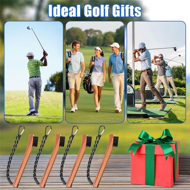 แปรงทำความสะอาดร่องไม้กอล์ฟ 4  - Golf Equipment Rental บทวิจารณ์และราคา